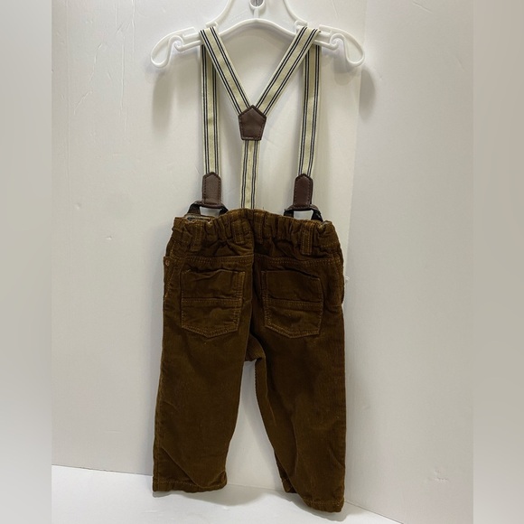 LIKE NEW ✨ H&M boy OVERALLS 👖 Size: 4-6M - Picture 4 of 8